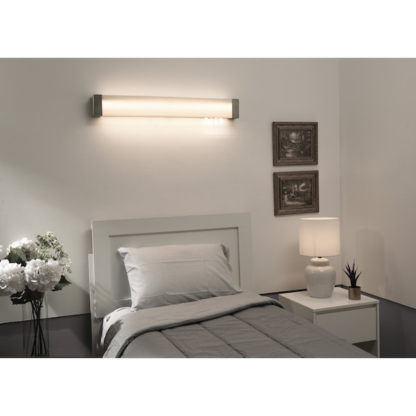 Algiers 50 LED Overbed Wall Light  - Satin Nickel
